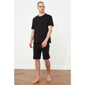 Trendyol Black Knitted Pyjama Set vyobraziť