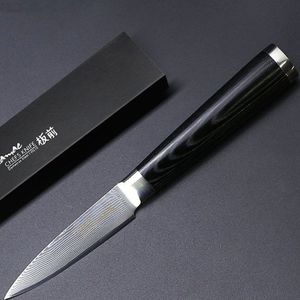 Japonský damaškový kuchynský nôž VG10-Paring KP3171 vyobraziť