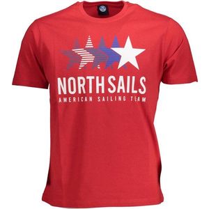NORTH SAILS pánske tričko Farba: červená, Veľkosť: S vyobraziť