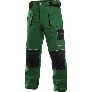 Canis Montérkové nohavice ORION TEODOR - Zelená / černá | 46 vyobraziť
