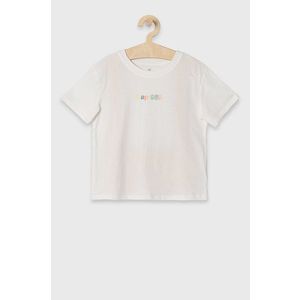 Detské tričko GAP biela farba vyobraziť