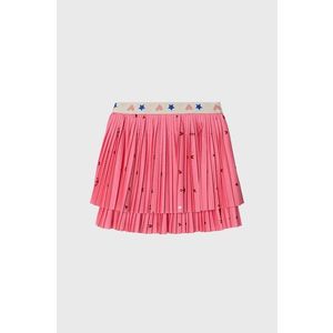 Dievčenská sukňa Femi Stories ružová farba, mini, áčkový strih vyobraziť