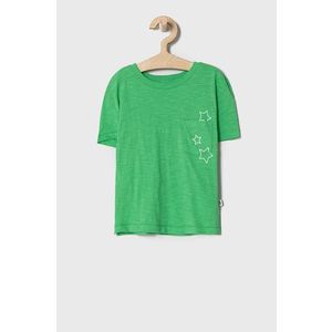 Detské tričko GAP zelená farba vyobraziť