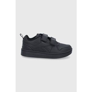 Detské topánky Reebok Classic FV2393 čierna farba vyobraziť