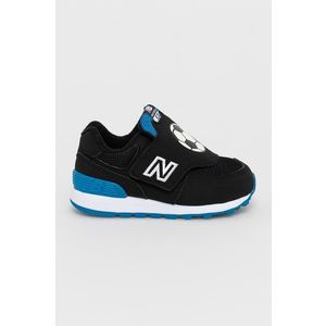 Detské topánky New Balance IV574FRA čierna farba vyobraziť
