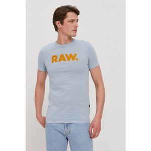 Tričko G-Star Raw pánske, s potlačou vyobraziť