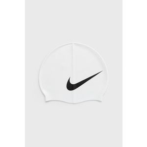 Plavecká čiapka Nike biela farba vyobraziť