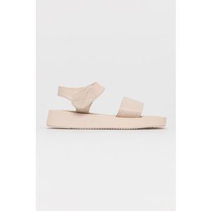 Sandále Answear Lab IDEAL SHOES dámske, béžová farba vyobraziť