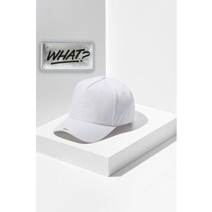 Čiapka Next generation headwear biela farba, s nášivkou vyobraziť