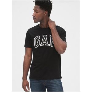 Čierne pánske tričko GAP Logo vyobraziť