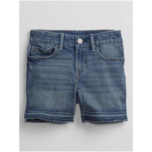 Detské džínsové kraťasy midi shorts Modrá vyobraziť