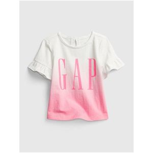 Baby tričko GAP Logo dip-dye t-shirt Farebná vyobraziť