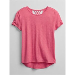 Detské tričko short sleeve shirt Ružová vyobraziť