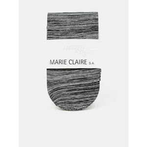 Šedé žíhané pančuchové nohavice Marie Claire vyobraziť