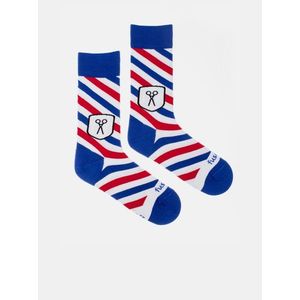 Ponožky Fusakle - modrá, biela, červená vyobraziť