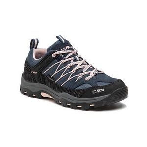 CMP Trekingová obuv Rigel low Trekking Shoe kids Wp 3Q54554J Tmavomodrá vyobraziť