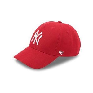 47 Brand Šiltovka New York Yankees 47 B-MVP17WBV-RD Červená vyobraziť