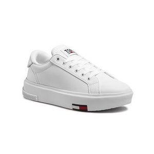 Tommy Jeans Sneakersy Fashion Cupsole EN0EN01268 Biela vyobraziť