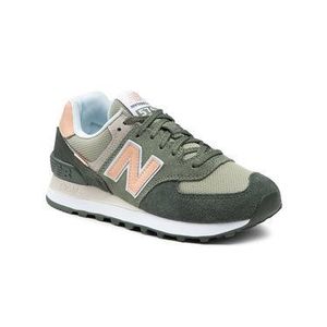 New Balance Sneakersy WL574SZ2 Zelená vyobraziť