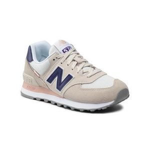 New Balance Sneakersy WL574SM2 Béžová vyobraziť