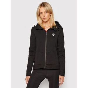 Puma Mikina Ferrari Style Hdd Sweat 598045 Čierna Relaxed Fit vyobraziť