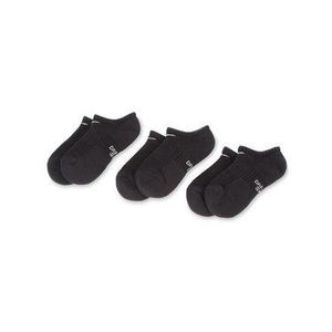 Nike Súprava 3 párov kotníkových ponožiek unisex SX6843 010 Čierna vyobraziť