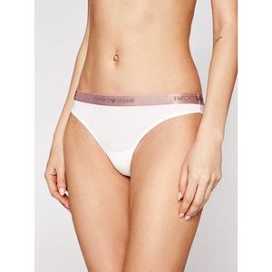 Emporio Armani Underwear Brazílske nohavičky 162948 1P235 01411 Biela vyobraziť