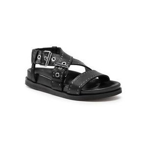 AllSaints Sandále Nina B4ZW0210 Čierna vyobraziť