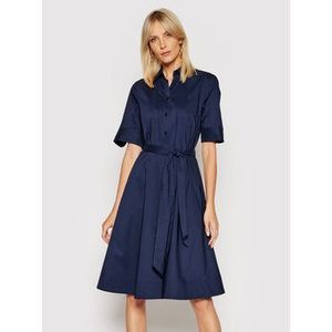 Lauren Ralph Lauren Košeľové šaty 200748950004 Tmavomodrá Regular Fit vyobraziť