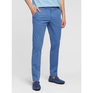 Vistula Chino nohavice Alain XA1222 Modrá Slim Fit vyobraziť