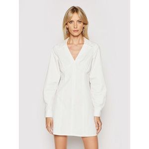 NA-KD Košeľové šaty 1018-006777-0001-580 Biela Slim Fit vyobraziť