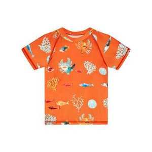 Reima Plavecké tričko Pulikoi 516566 Oranžová Slim Fit vyobraziť