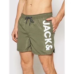 Jack&Jones Plavecké šortky Bali 12183806 Zelená Regular Fit vyobraziť