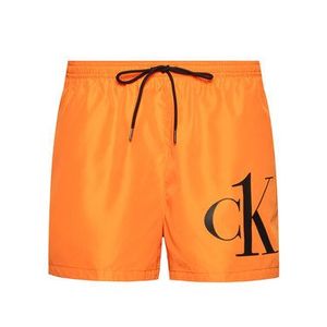 Calvin Klein Swimwear Plavecké šortky Drawstring KM0KM00591 Oranžová Regular Fit vyobraziť
