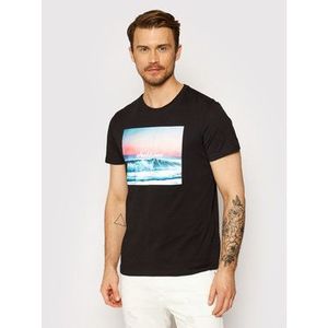 Jack&Jones Tričko Summer 12182333 Čierna Regular Fit vyobraziť