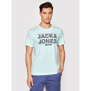 Jack&Jones Tričko Mount 12182600 Modrá Regular Fit vyobraziť