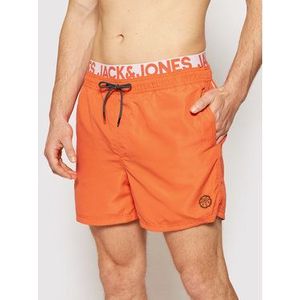 Jack&Jones Plavecké šortky Bali 12183795 Oranžová Regular Fit vyobraziť