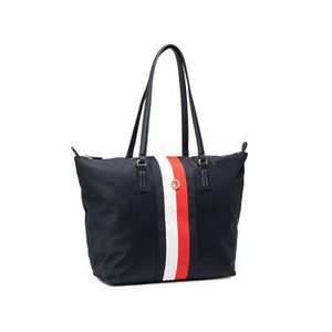 Tommy Hilfiger Kabelka Poppy Tote Corp AW0AW09933 Tmavomodrá vyobraziť