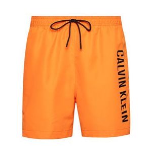 Calvin Klein Swimwear Plavecké šortky Medium Drawstring KM0KM00570 Oranžová Regular Fit vyobraziť