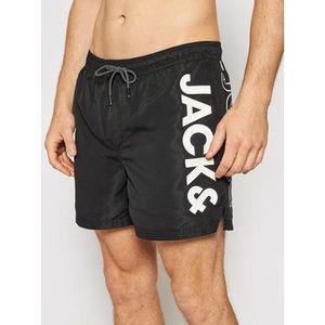 Jack&Jones Plavecké šortky Bali 12183806 Čierna Regular Fit vyobraziť