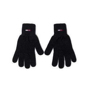 Tommy Jeans Pánske rukavice Tjm Basic Flag Rib Gloves AM0AM05217 Čierna vyobraziť