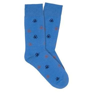Vistula Vysoké pánske ponožky Goldberg XZ1053 Modrá vyobraziť