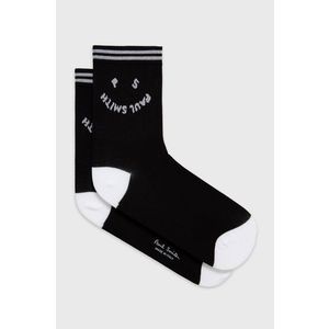 Ponožky PS Paul Smith dámske, čierna farba vyobraziť