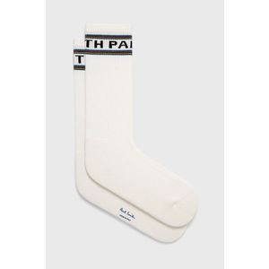 Ponožky PS Paul Smith pánske, biela farba vyobraziť
