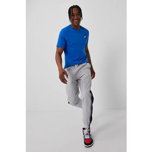Nohavice Nike Sportswear pánske, šedá farba, jednofarebné vyobraziť