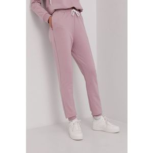 Nohavice Answear Lab dámske, fialová farba, jednofarebné vyobraziť