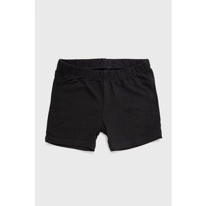 Detské krátke nohavice GAP 104-176 cm (3-pack) čierna farba, jednofarebné vyobraziť