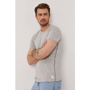 Tričko PS Paul Smith pánske, šedá farba, melanžové vyobraziť