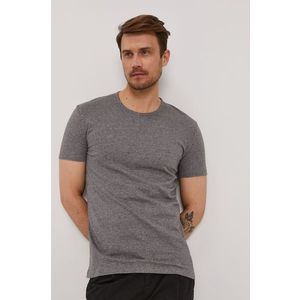 Tričko PS Paul Smith pánske, šedá farba, vzorované vyobraziť