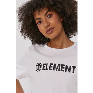 Tričko Element dámske, biela farba vyobraziť
